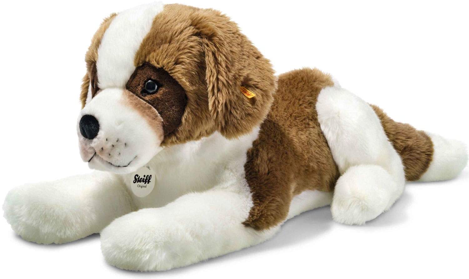 Steiff 79627 Bernhard Bernhardiner Hund, Braun/weiß, 64cm