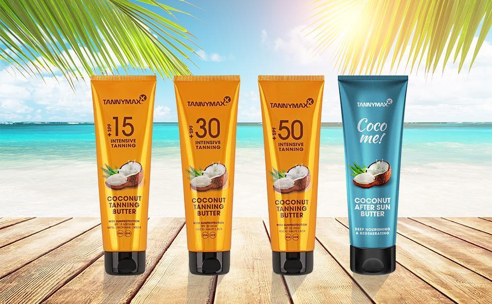 Tannymaxx Coconut SPF 50 / LSF 50 Tanning Butter Reichhaltige Kokosnussbutter 2903010000