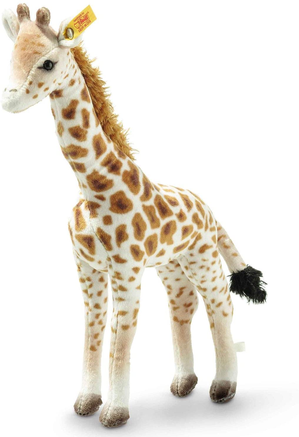 Steiff Kuscheltier Massai Giraffe Magda, National Geographic Wildtier, Süßes Stofftier, Jungen, Mädchen & Babys ab 0 Monaten, Plüschtier, 26 cm, 024412