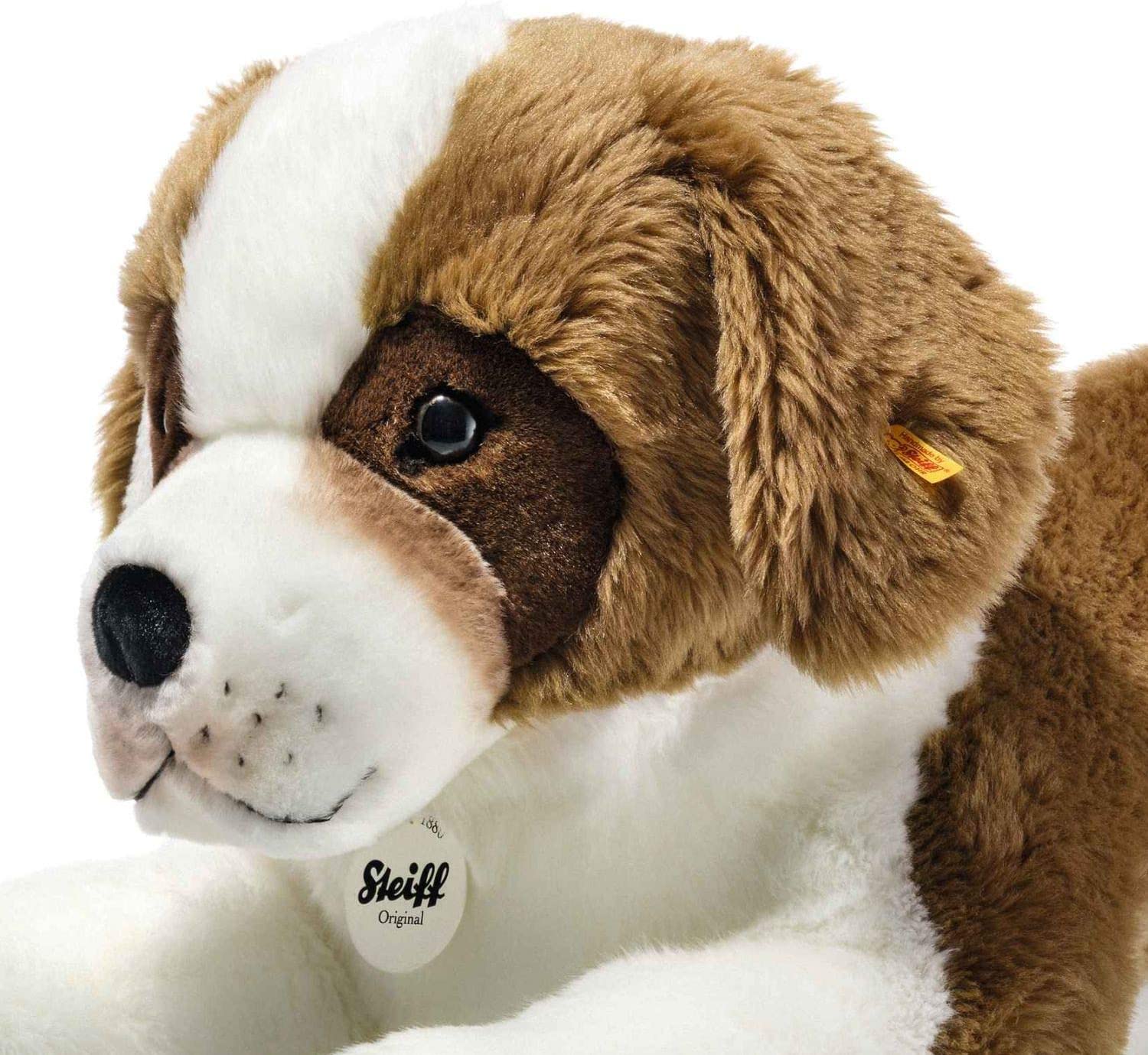Steiff 79627 Bernhard Bernhardiner Hund, Braun/weiß, 64cm