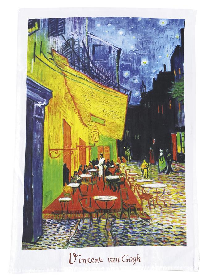 Geschirrtuch, Van Gogh, Café de Nuit, 45 cm x 65 cm