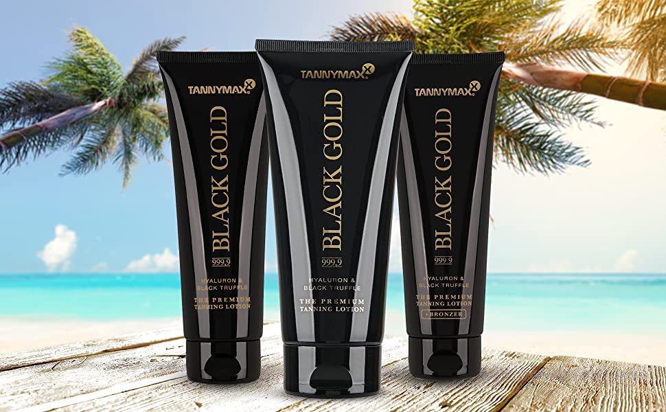 Tannymaxx Black Gold 999,9 Premium Tanning + Bronzing Lotion, 200 ml