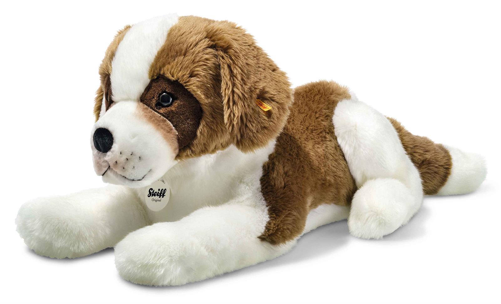 Steiff 79627 Bernhard Bernhardiner Hund, Braun/weiß, 64cm