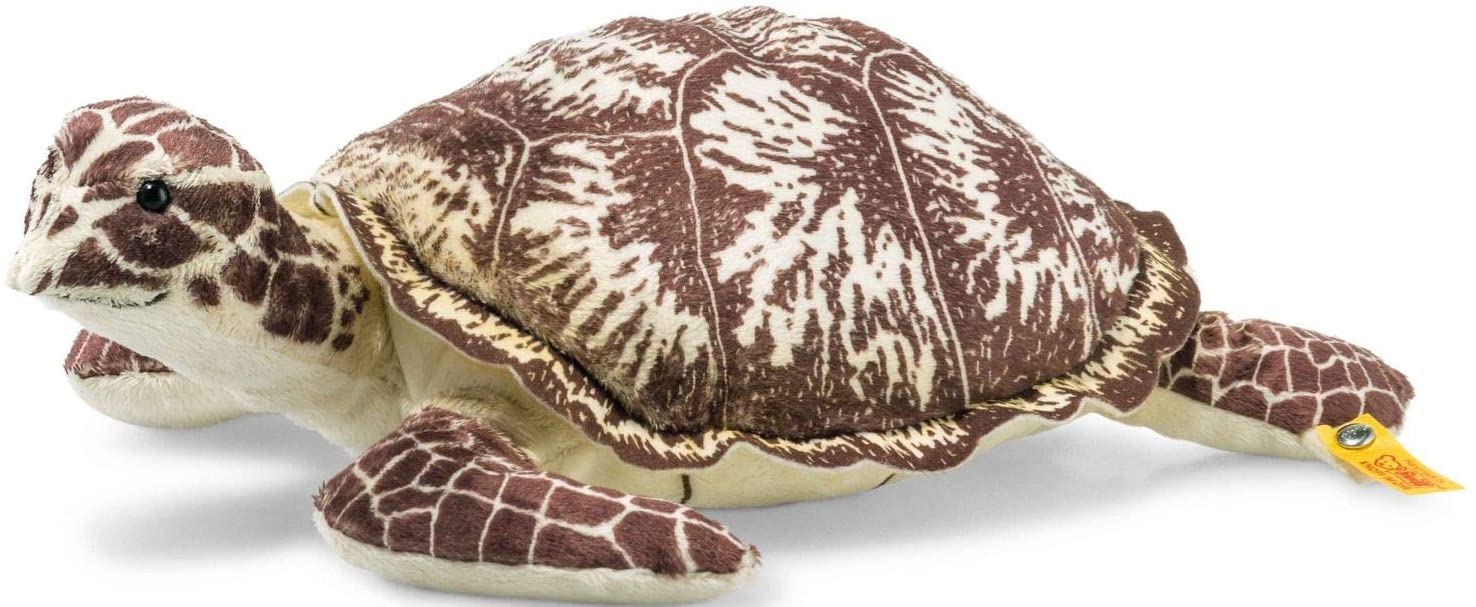 Steiff 68287 Kari Karettschildkroete 32 beige/braun Schildkröte, 32 cm