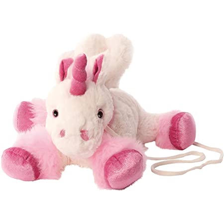 Inware 6219 - Handtasche Einhorn, 30 cm, weiß, Umhängetasche
