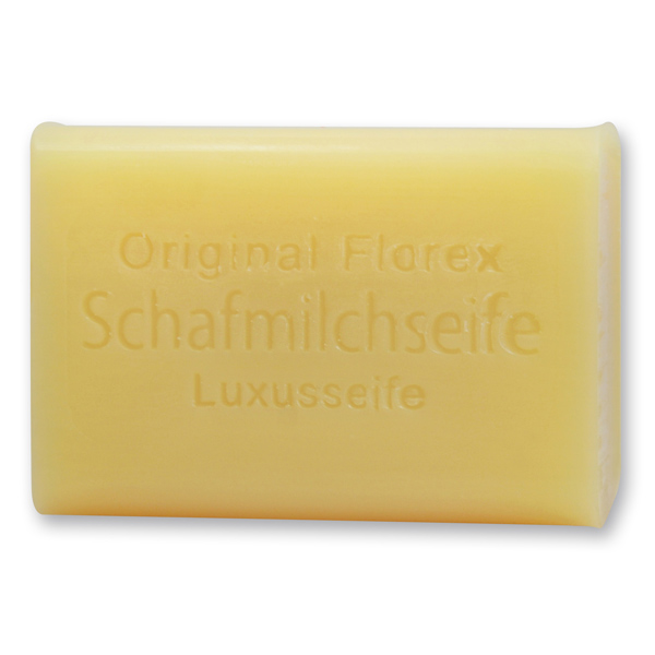 Florex 8114 Schafmilchseife - Luxus Seife - hochwertige Seife mit Sheabutter für samtweiche Haut 100 g