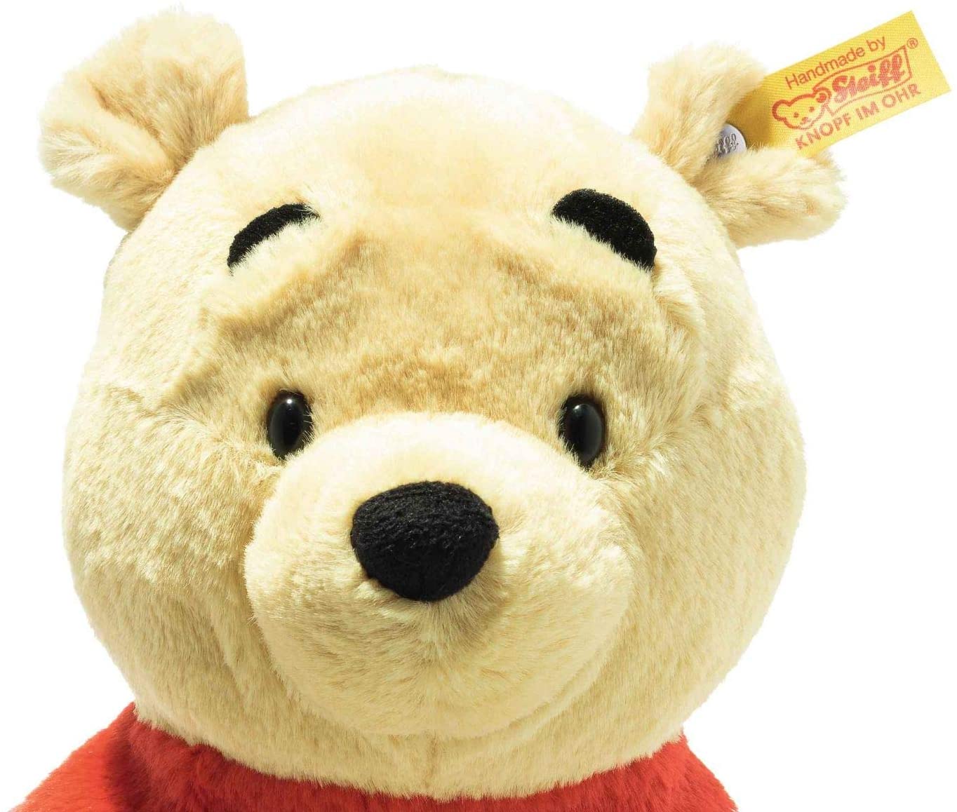 Steiff Winnie Puuh Soft Cuddly Friends Disney Originals Puuh-29 cm-Kuscheltier für Kinder-weich & kuschelig-waschbar-blond 024528