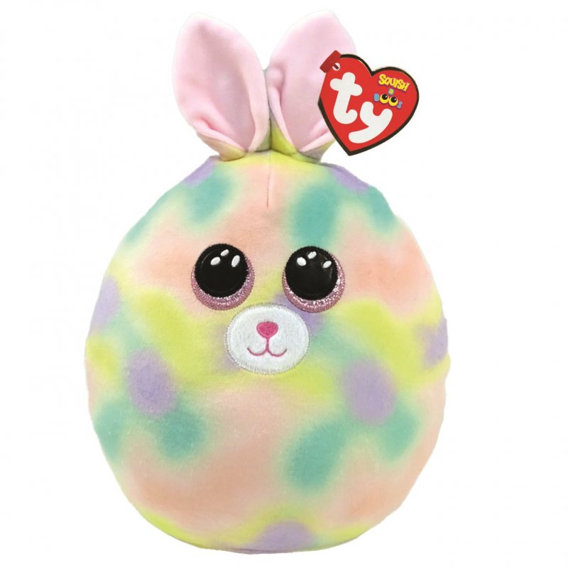 TY 39235 - Squish a Boo Pastell Osterhase Furry - 20 cm Kissen Ostern
