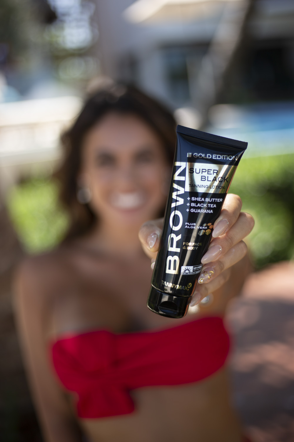 Tannymaxx Super Black Dark Tanning Lotion 1x15 ml Bräunungsverstärker Für Sonne und Solarium