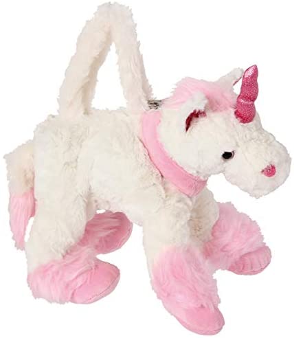 Inware 6219 - Handtasche Einhorn, 30 cm, weiß, Umhängetasche