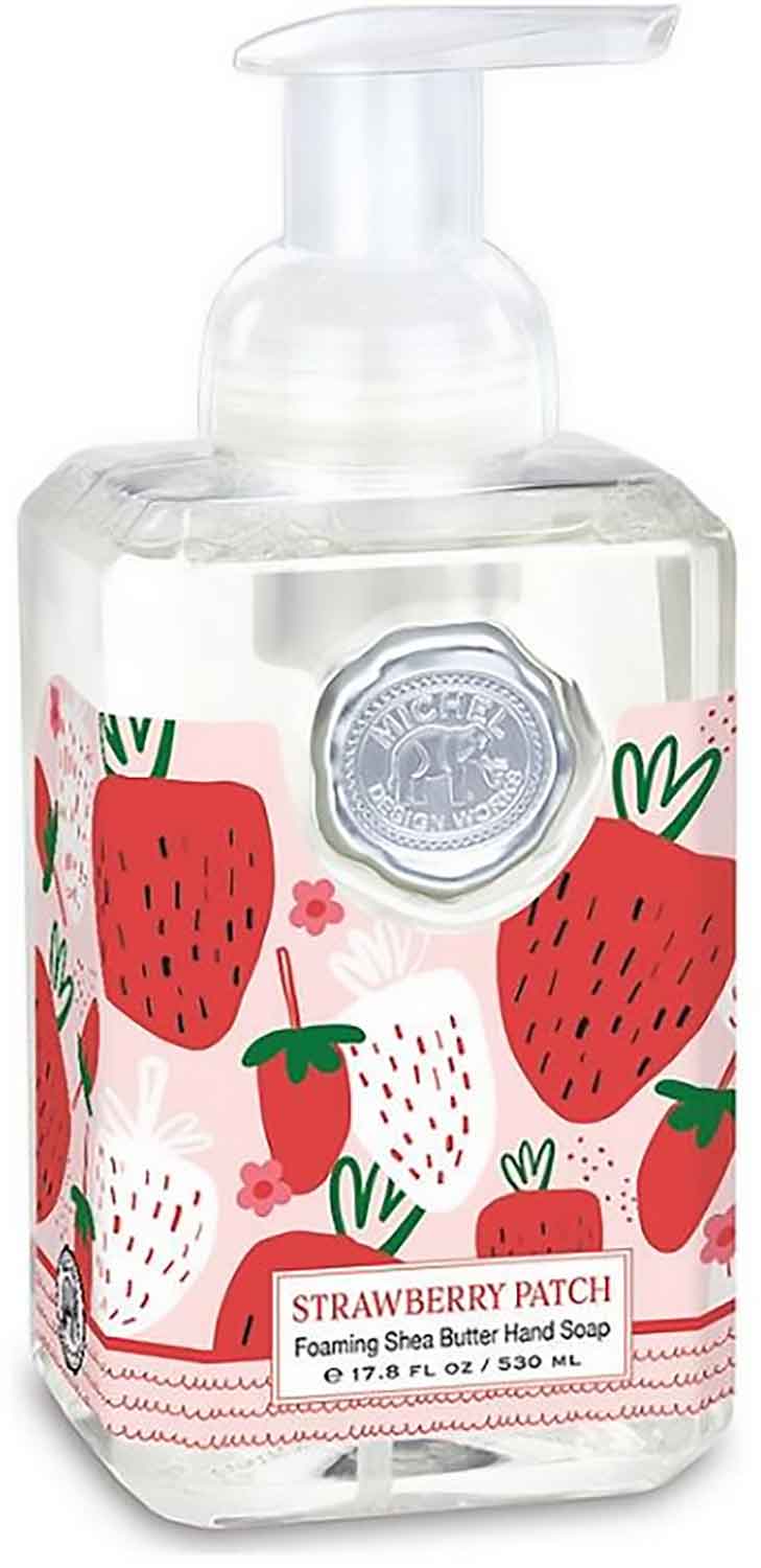 Michel Design Works Schäumende Handseife Strawberry patch Erdbeere FOA393 530ml in Spender