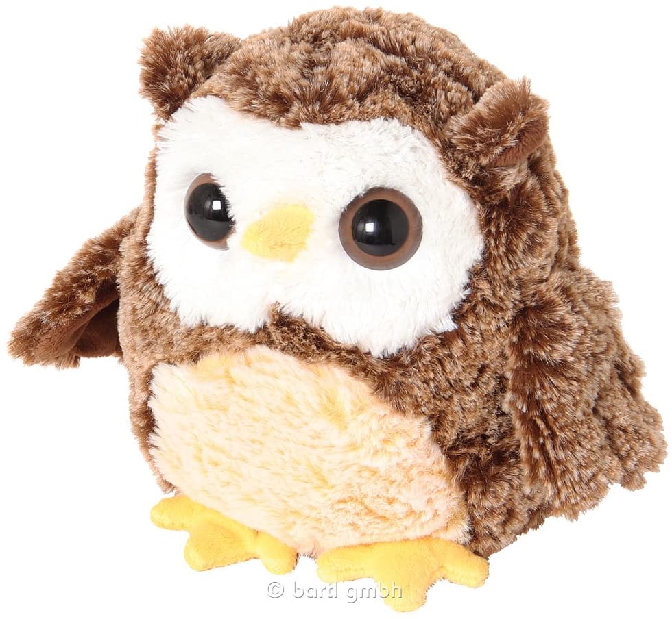 Inware 7779 - Kuscheltier Eule Olbi, braun, 20 cm, Schmusetier Inware 7779 - Kuscheltier Eule Olbi, braun, 20 cm, Schmusetier
